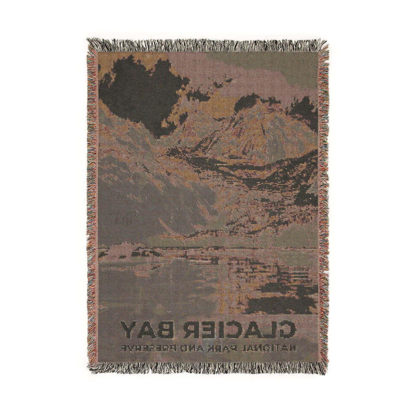 Glacier Bay National Park Woven Blanket | S11