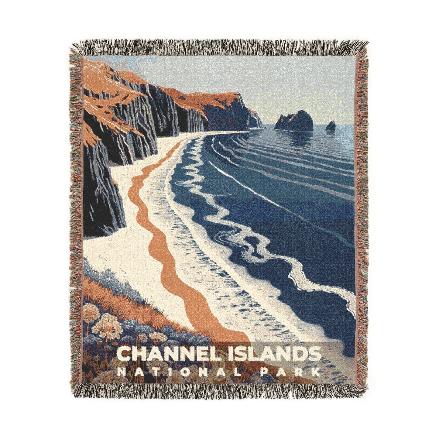 Channel Islands National Park Woven Blanket | S19
