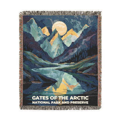 Gates of the Arctic National Park Woven Blanket | S20