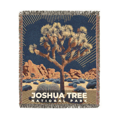 Joshua Tree National Park Woven Blanket | S19