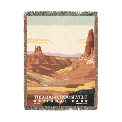 Theodore Roosevelt National Park Woven Blanket | S03