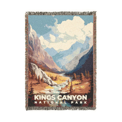 Kings Canyon National Park Woven Blanket | S06