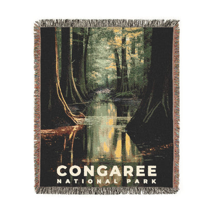 Congaree National Park Woven Blanket | S10