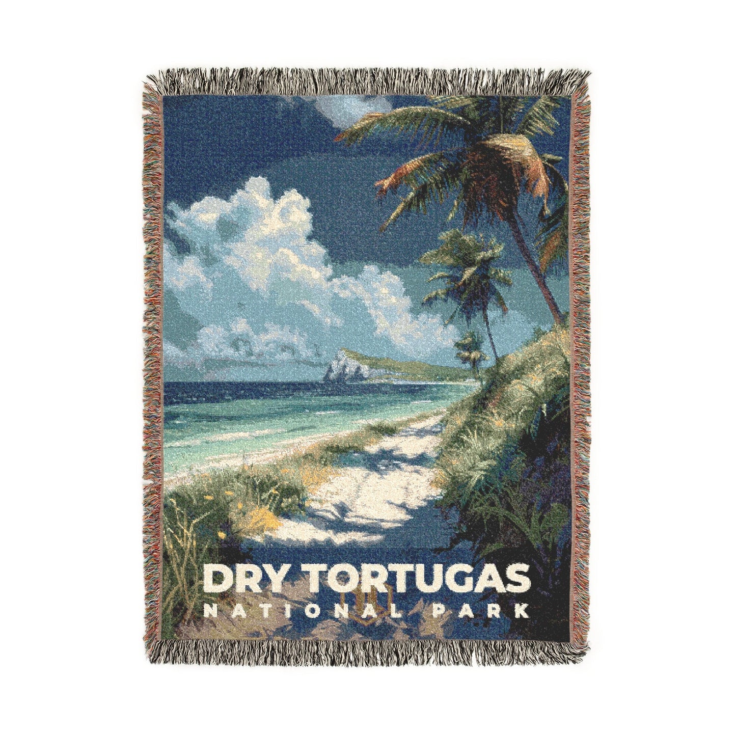 Dry Tortugas National Park Woven Blanket | S13