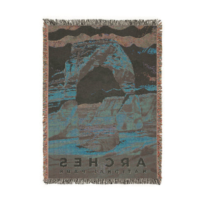 Arches National Park Woven Blanket | S09