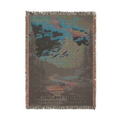 Gates of the Arctic National Park Woven Blanket | S07