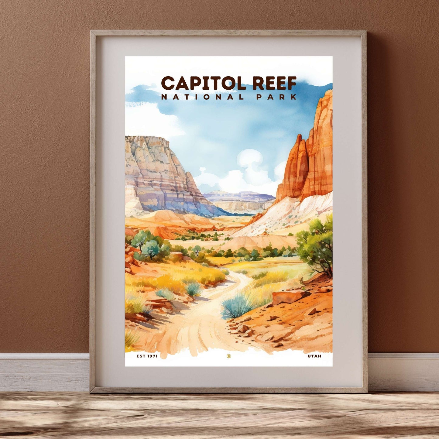 Capitol Reef National Park Poster | S08