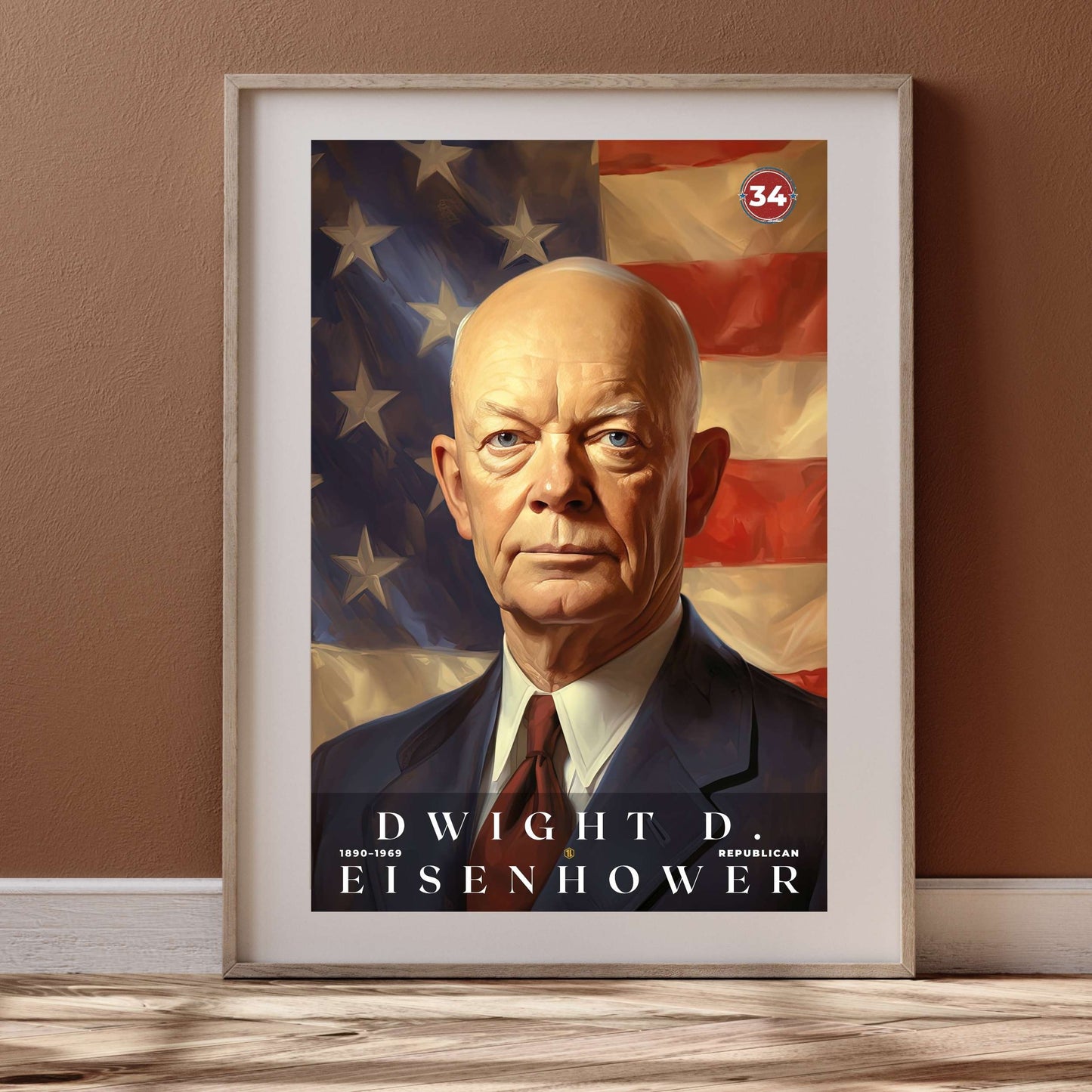 Dwight D Eisenhower Poster | S04