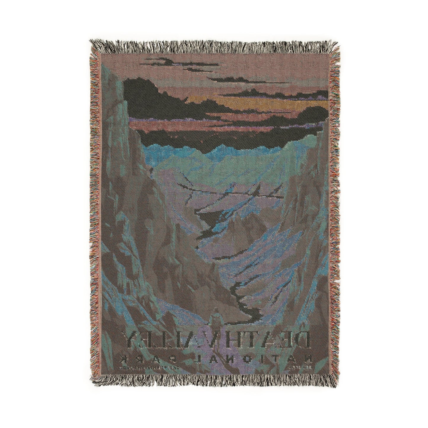 Death Valley National Park Woven Blanket | S03