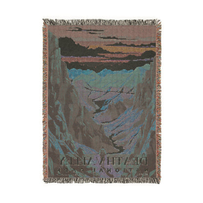 Death Valley National Park Woven Blanket | S03