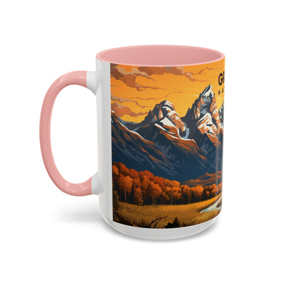 Grand Teton National Park Mug | Accent Coffee Mug (11, 15oz)