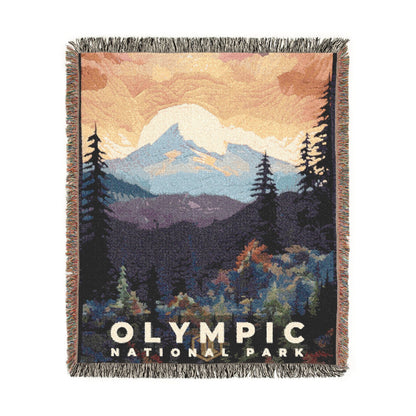 Olympic National Park Woven Blanket | S09