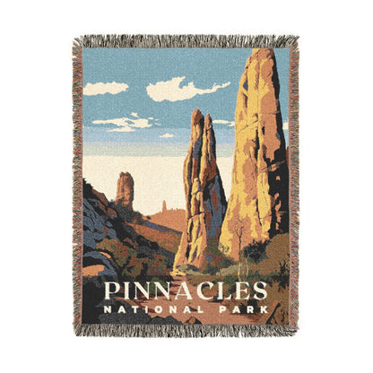 Pinnacles National Park Woven Blanket | S01