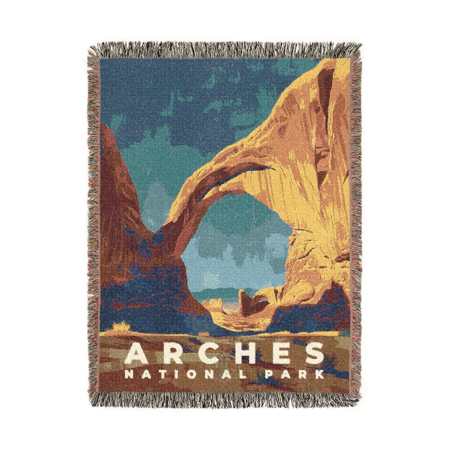 Arches National Park Woven Blanket | S20