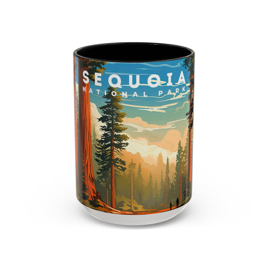 Sequoia National Park Mug | Accent Coffee Mug (11, 15oz)