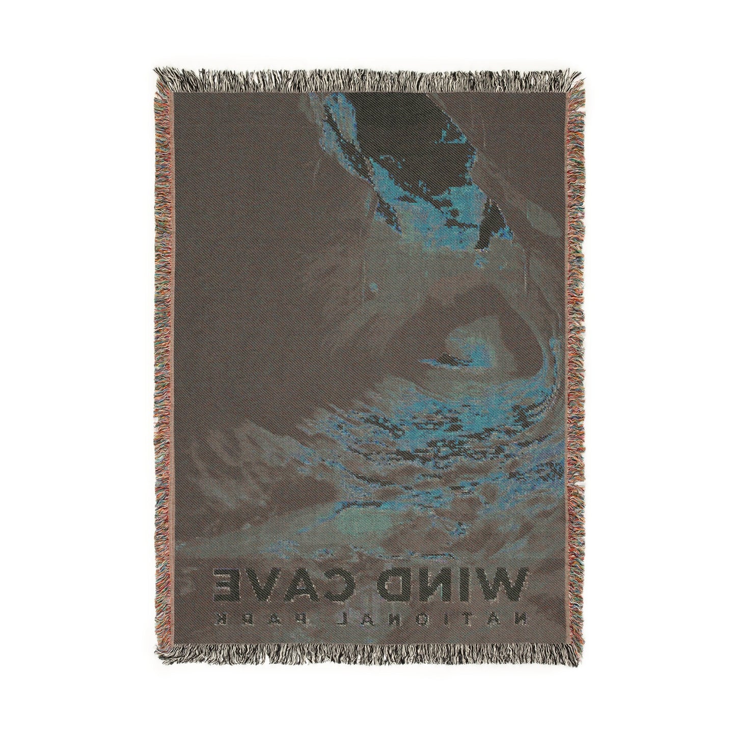 Wind Cave National Park Woven Blanket | S10