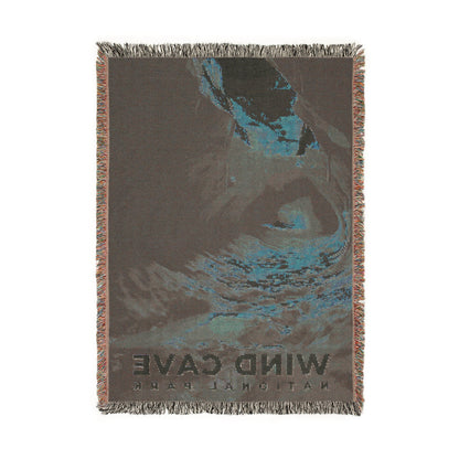 Wind Cave National Park Woven Blanket | S10