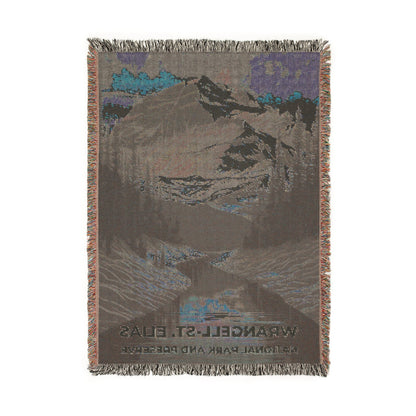 Wrangell-St. Elias National Park Woven Blanket | S19