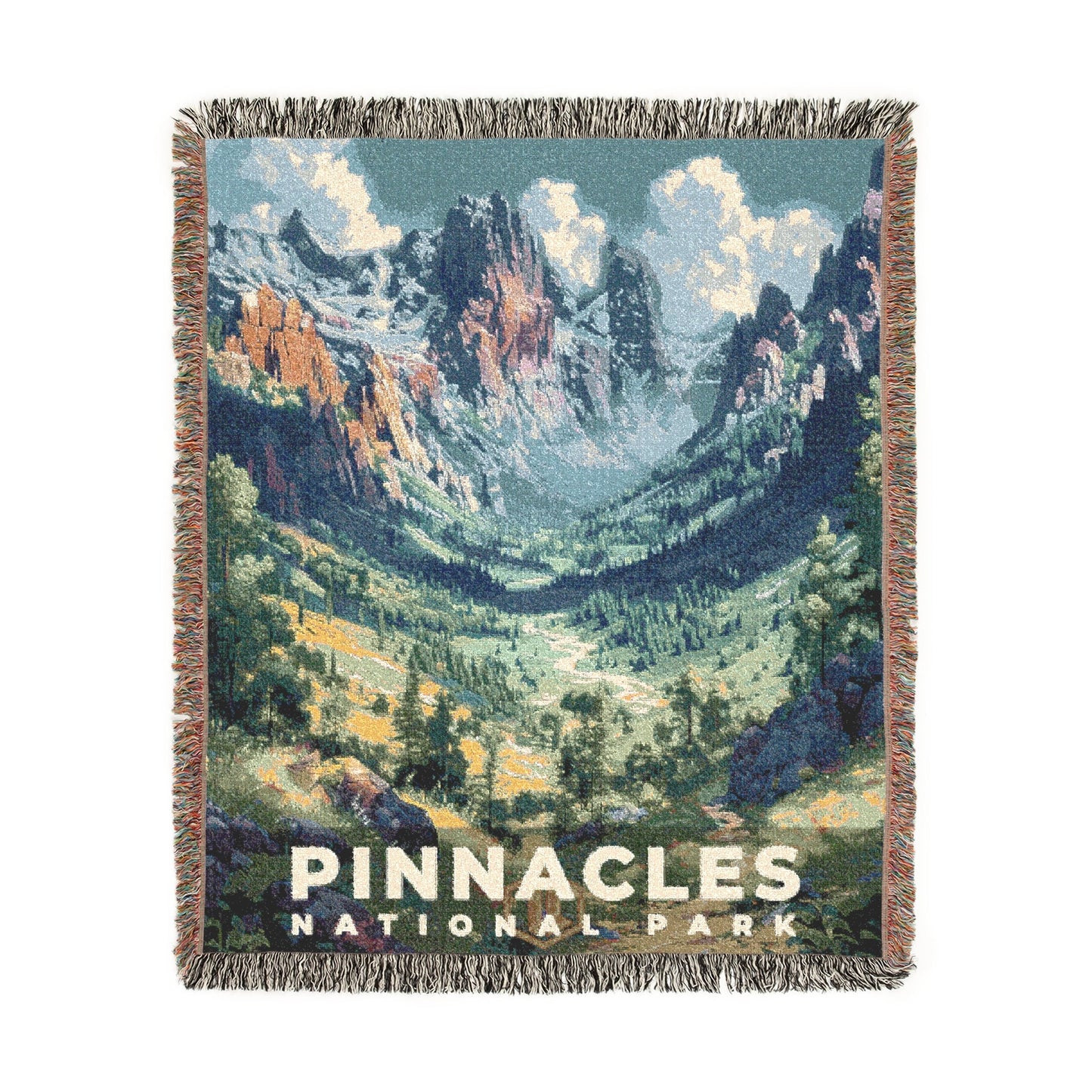 Pinnacles National Park Woven Blanket | S13