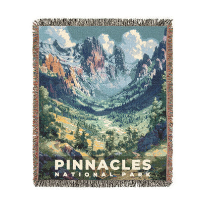 Pinnacles National Park Woven Blanket | S13