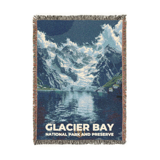 Glacier Bay National Park Woven Blanket | S13