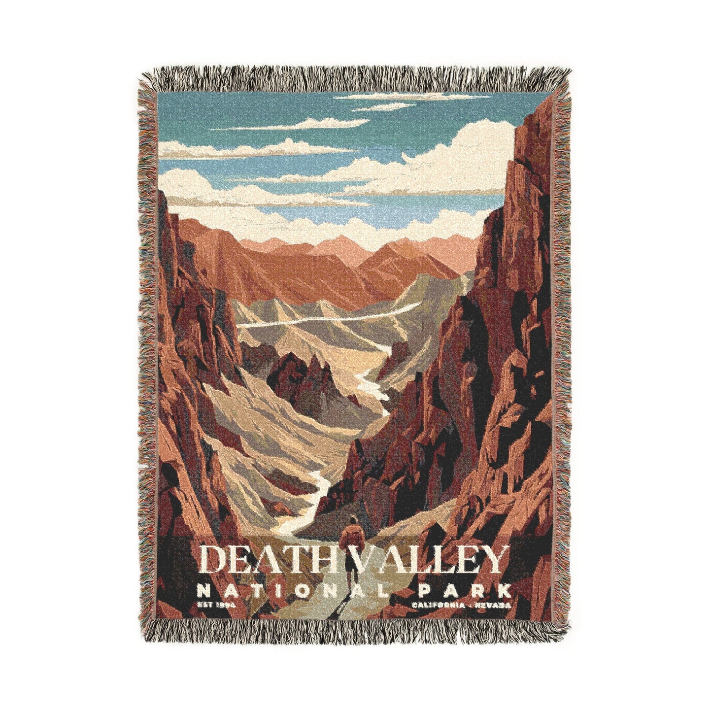 Death Valley National Park Woven Blanket | S03