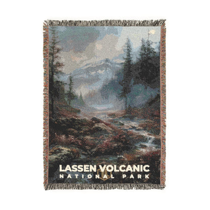 Lassen Volcanic National Park Woven Blanket | S12