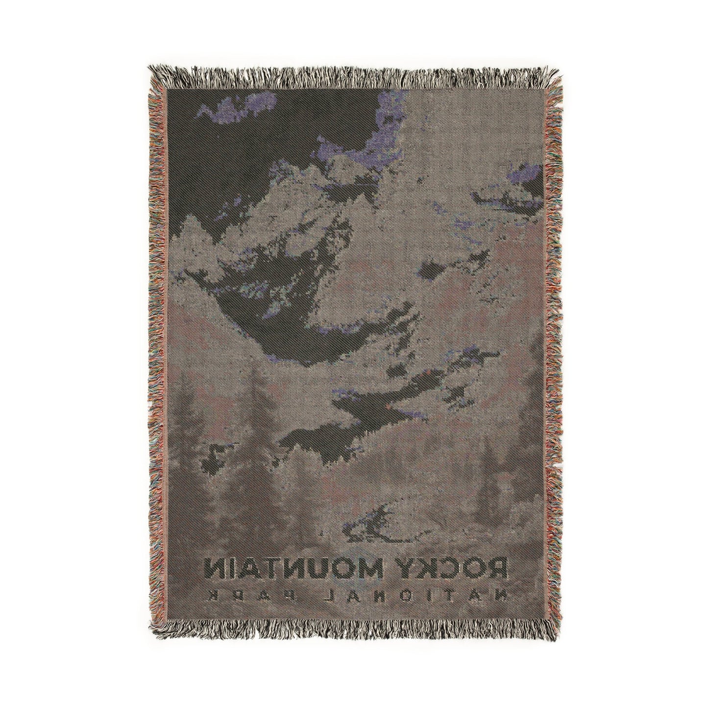 Rocky Mountain National Park Woven Blanket | S15