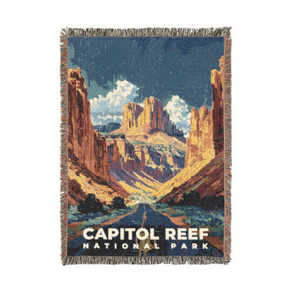 Capitol Reef National Park Woven Blanket | S14