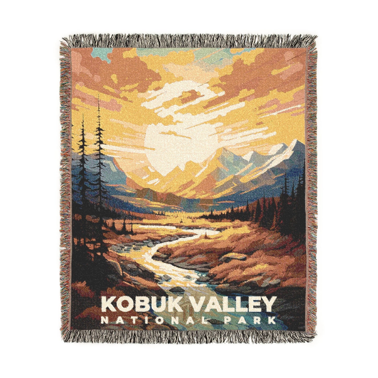Kobuk Valley National Park Woven Blanket | S06