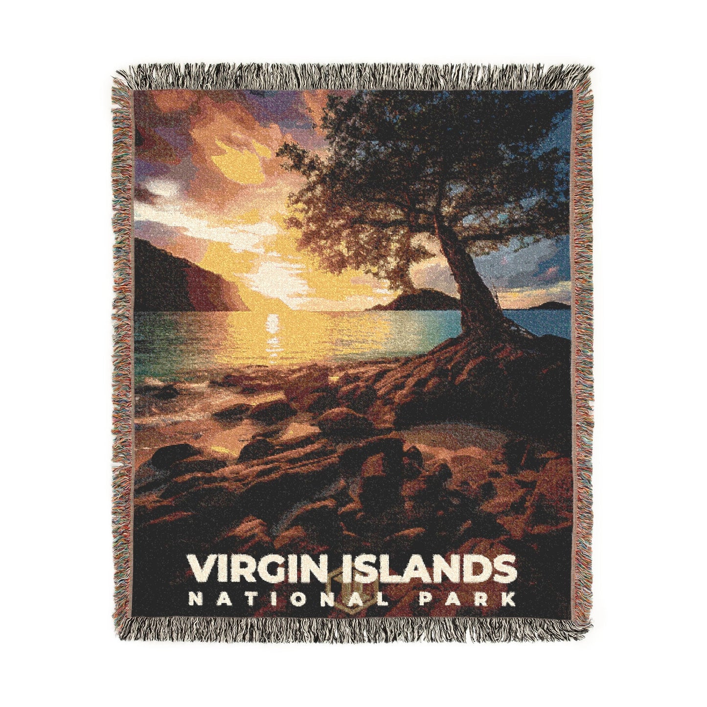 Virgin Islands National Park Woven Blanket | S10
