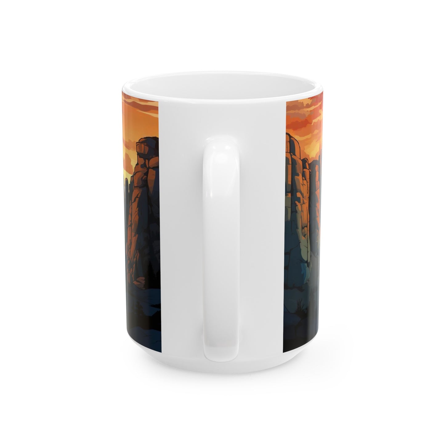 Pinnacles National Park Mug | White Ceramic Mug (11oz, 15oz)
