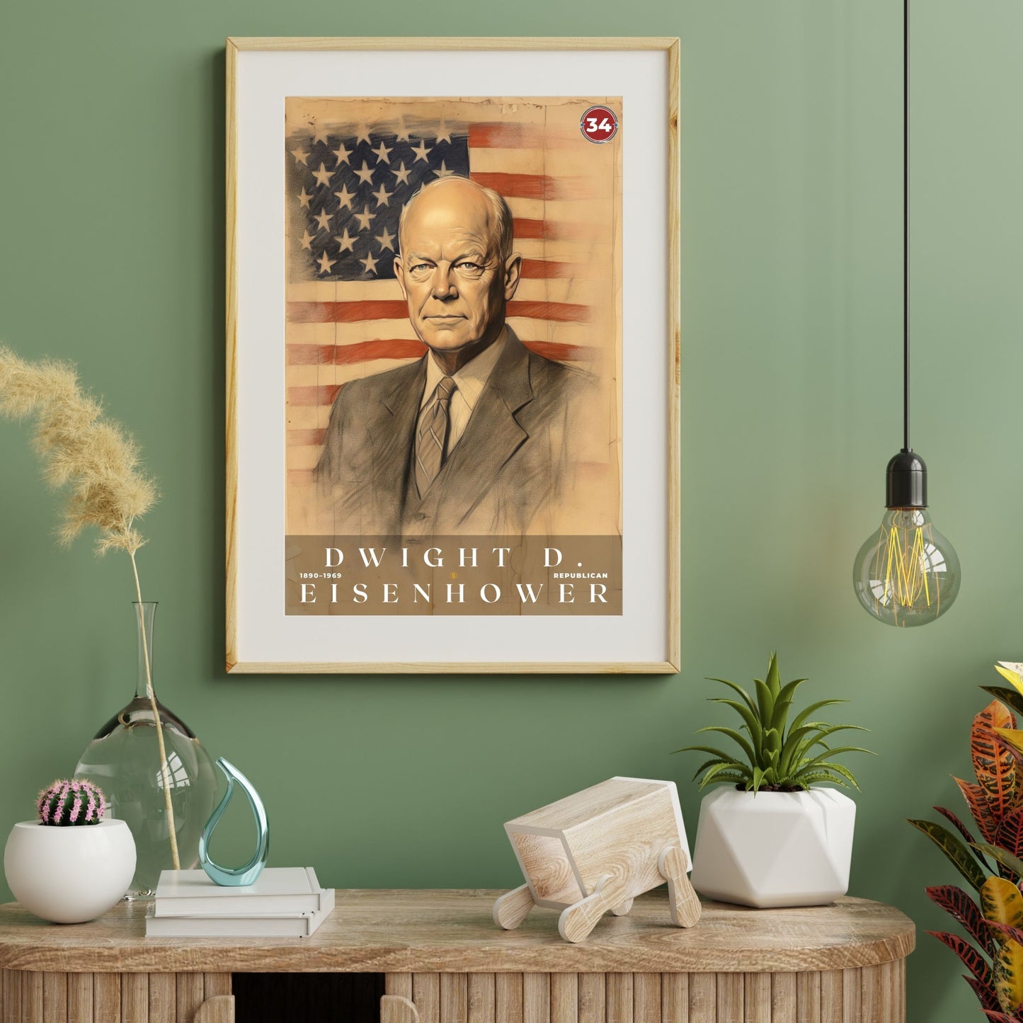 Dwight D Eisenhower Poster | S03