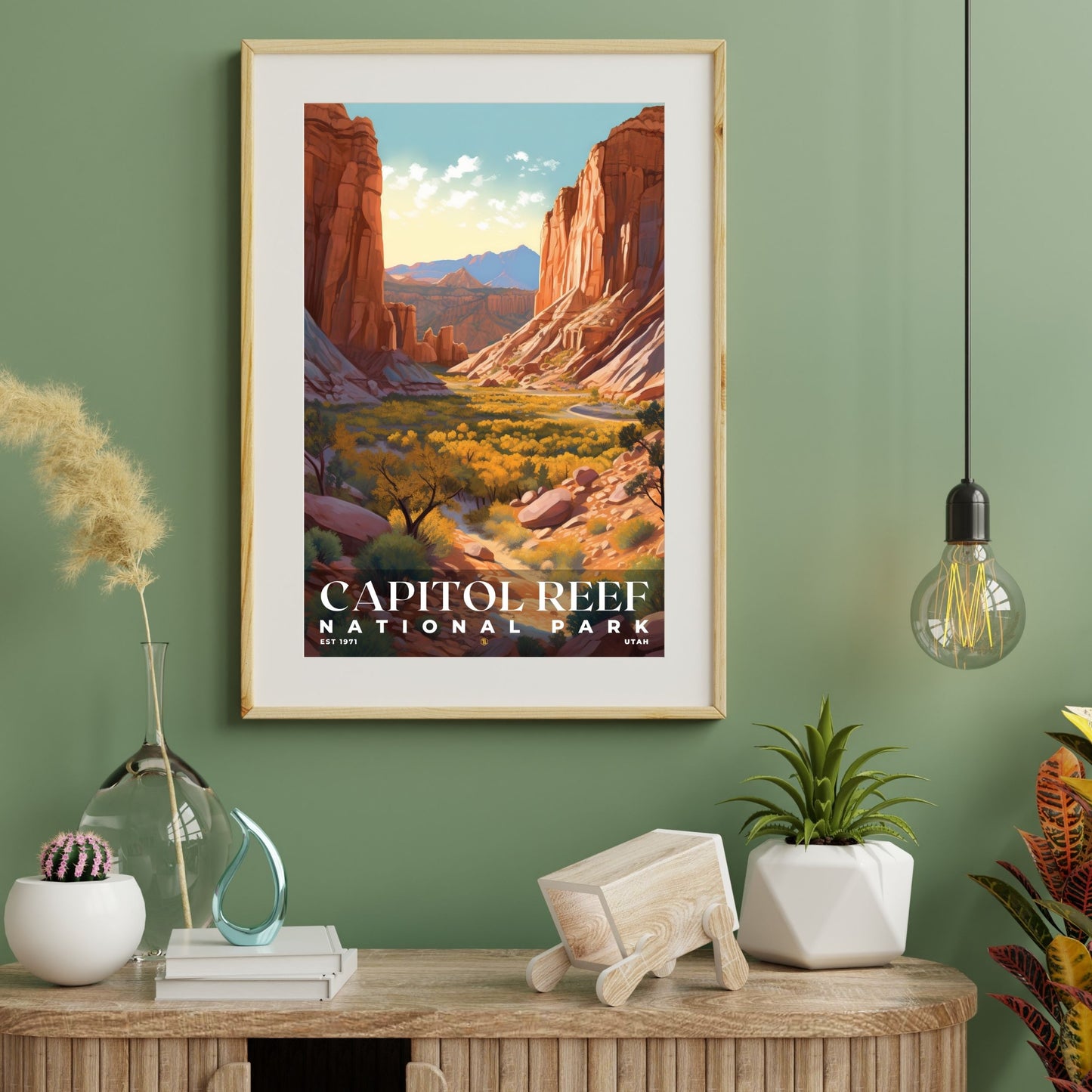 Capitol Reef National Park Poster | S02