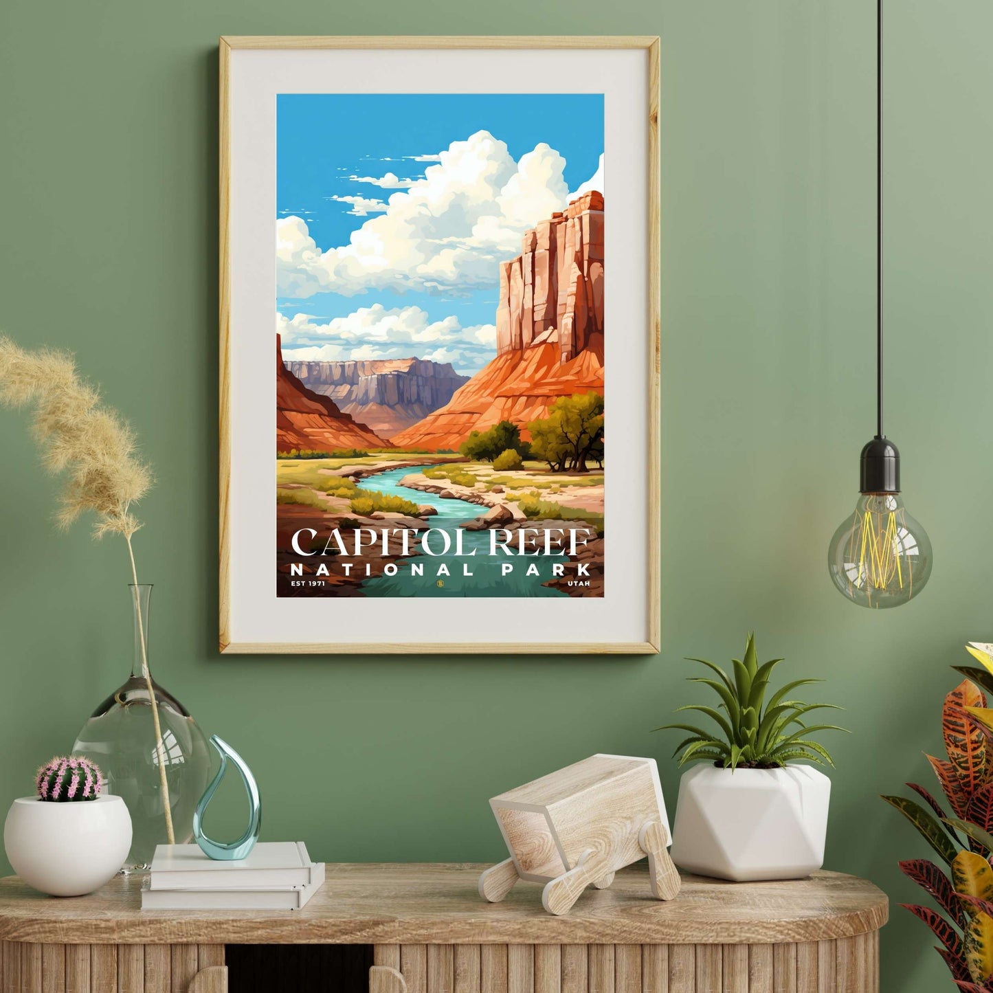 Capitol Reef National Park Poster | S06