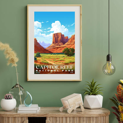 Capitol Reef National Park Poster | S07