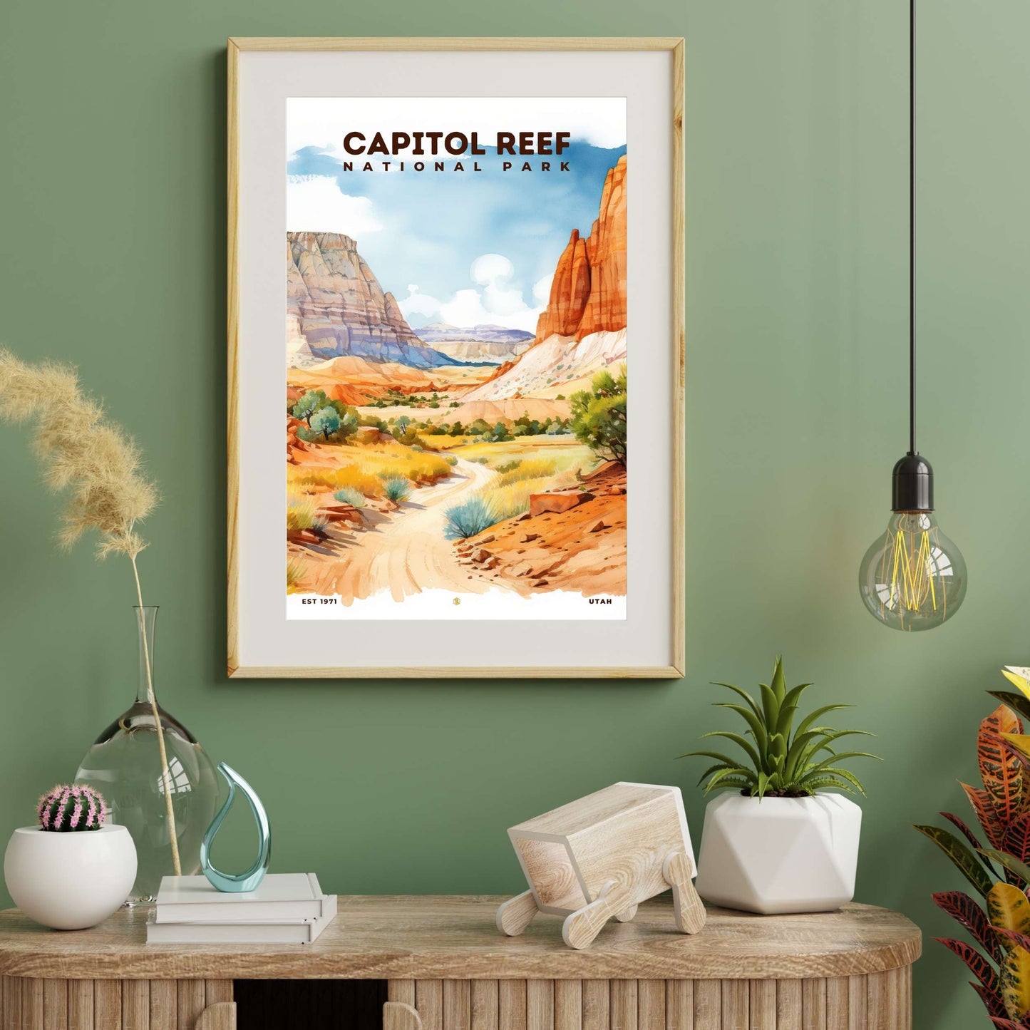 Capitol Reef National Park Poster | S08