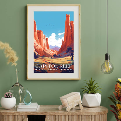 Capitol Reef National Park Poster | S03