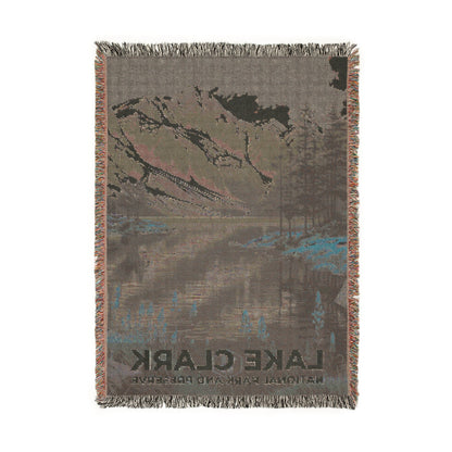 Lake Clark National Park Woven Blanket | S19