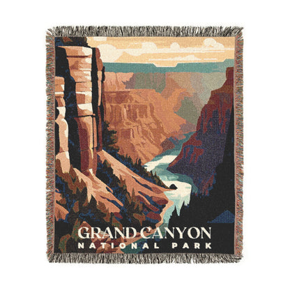 Grand Canyon National Park Woven Blanket | S01