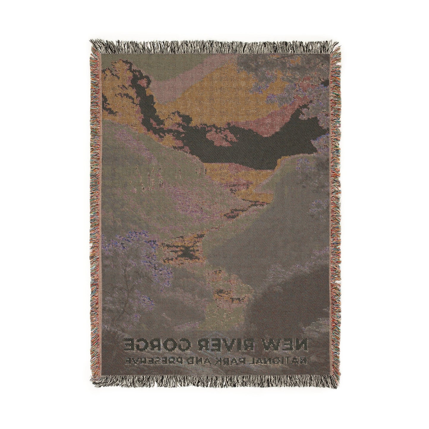 New River Gorge National Park Woven Blanket | S18