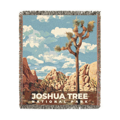 Joshua Tree National Park Woven Blanket | S06