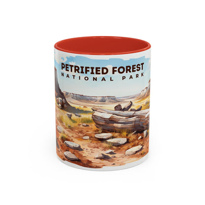 Petrified Forest National Park Mug | Accent Coffee Mug (11, 15oz)