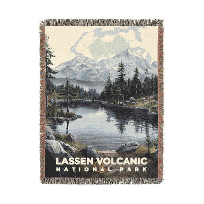 Lassen Volcanic National Park Woven Blanket | S17