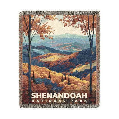Shenandoah National Park Woven Blanket | S11