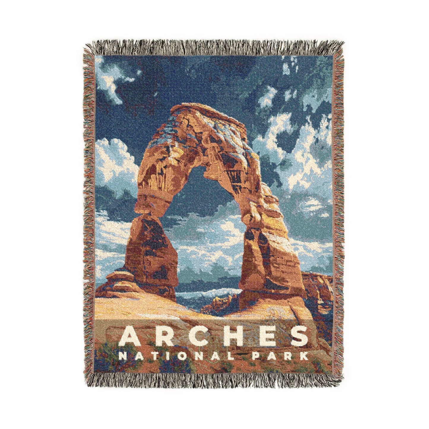 Arches National Park Woven Blanket | S18