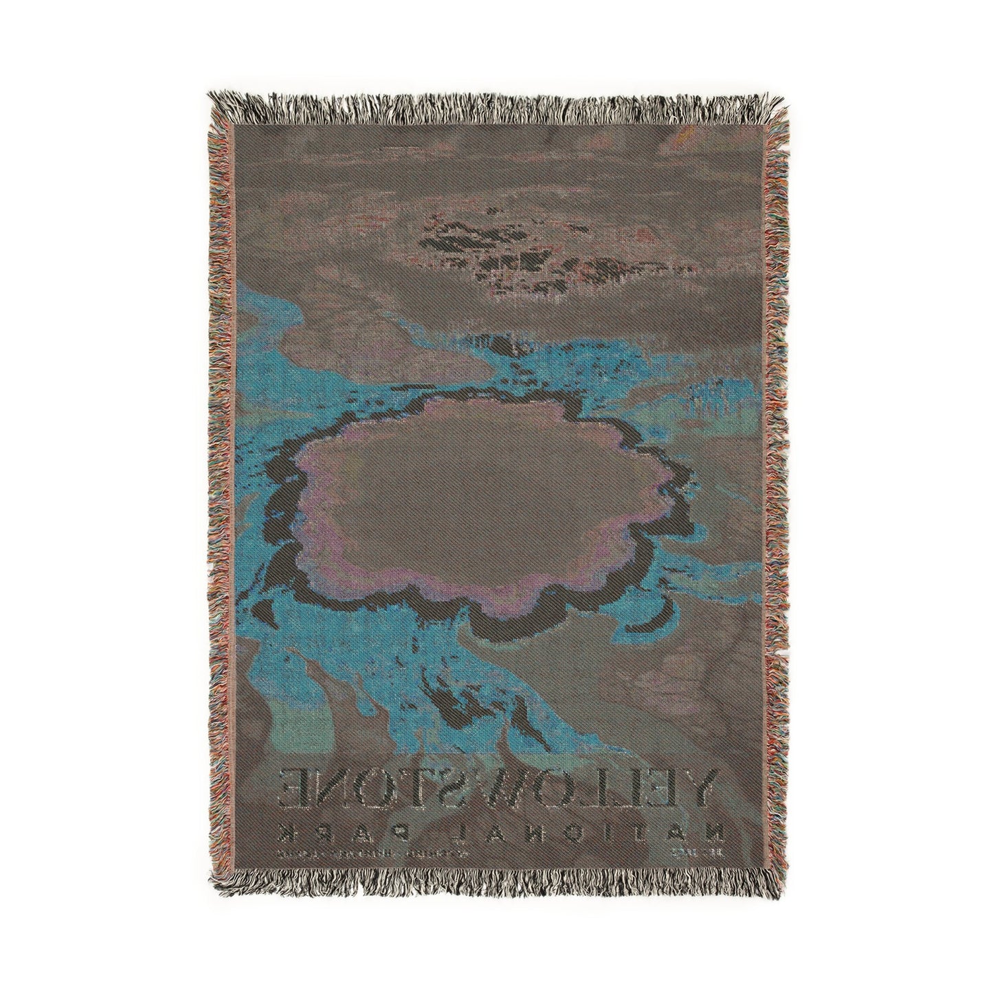 Yellowstone National Park Woven Blanket | S03