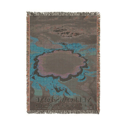 Yellowstone National Park Woven Blanket | S03