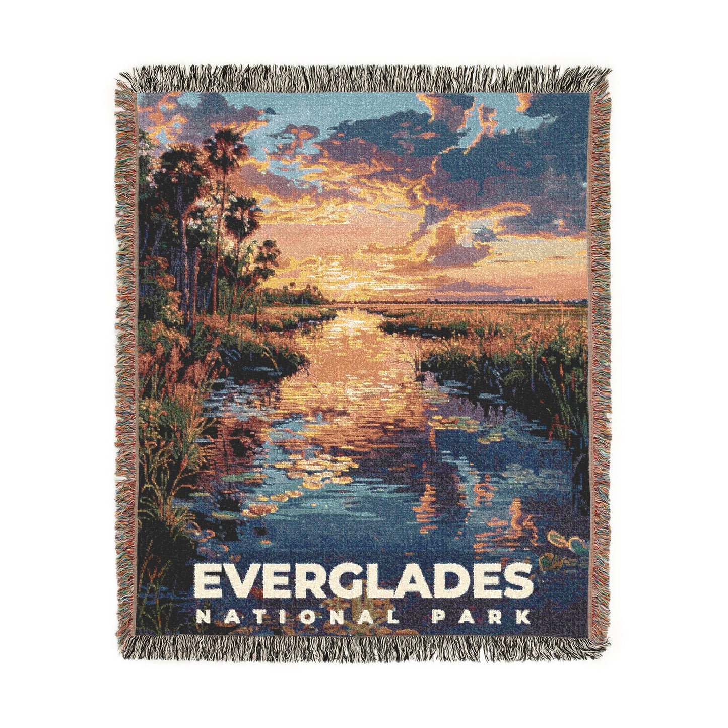 Everglades National Park Woven Blanket | S18