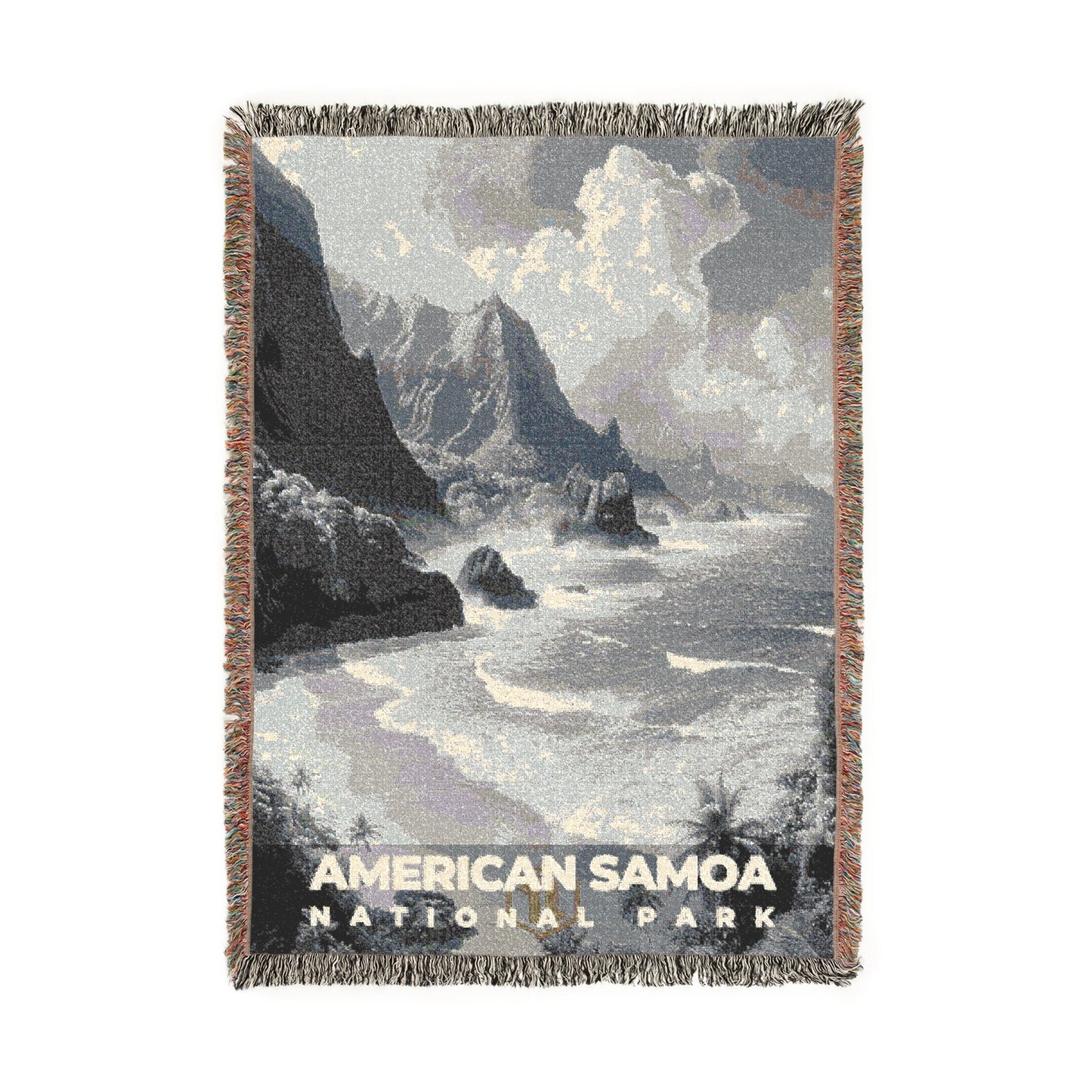 American Samoa National Park Woven Blanket | S15